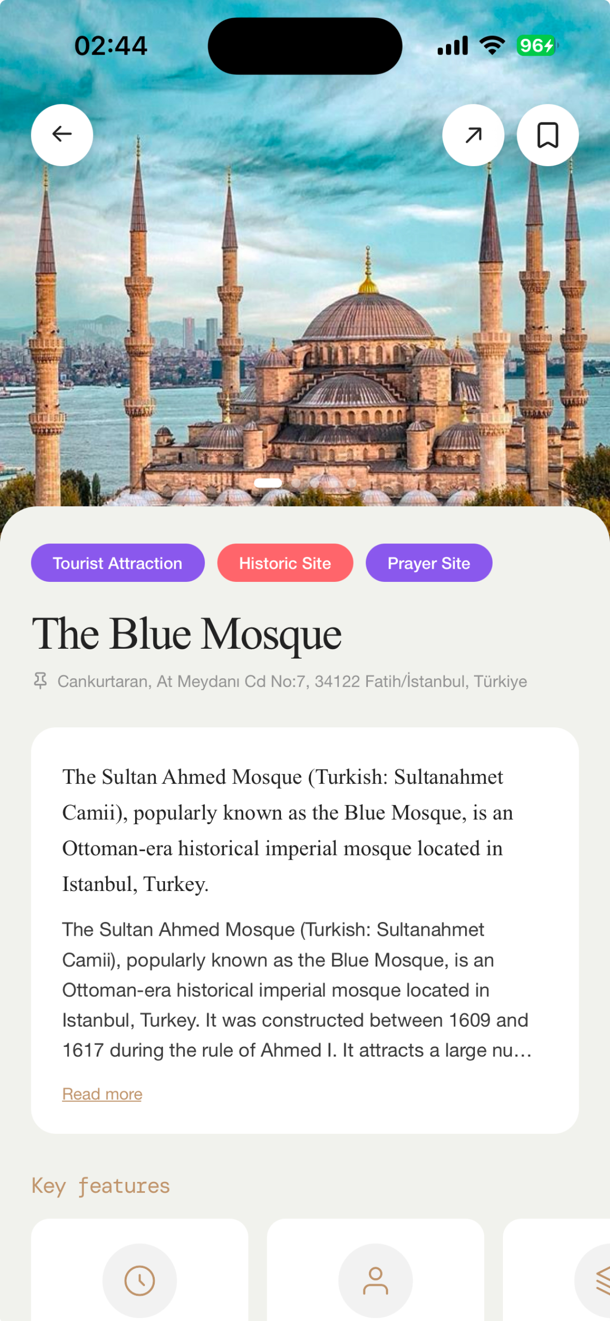 Mosque history, architecture, and reviews